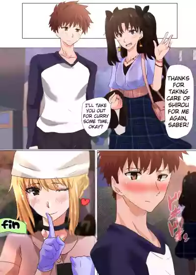 Saber X Shirou hentai