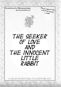 The Seeker of Love and the Innocent Little Rabbit hentai