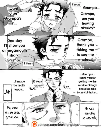 Mago Haji Jii wo Aishisugiteru | Grandson loves his Grandfather too much hentai