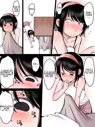 Little Sister Masturbating With Onii-Chan's Dick hentai