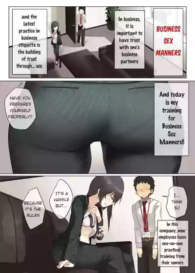 Business Sex Manner Kenshuu Hen | Business Sex Manners hentai