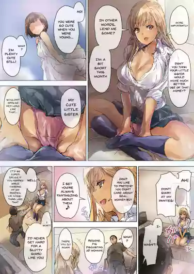 Namaiki Gyaru na Imouto wa Kimoota Anichin de Kousei Shimashita | A Cheeky Gyaru Schoolgirl Gets Reformed By Her Otaku Older Brother's Cock hentai