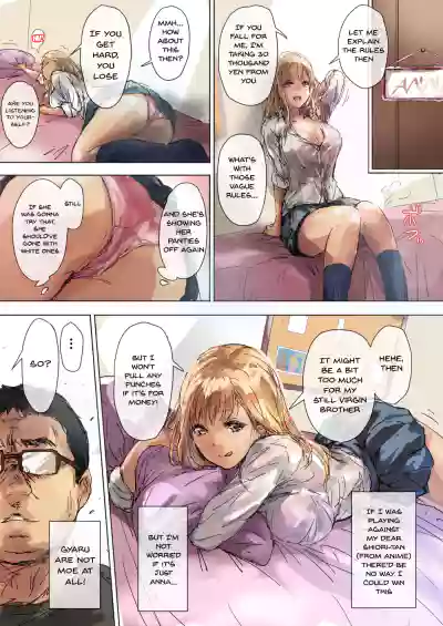 Namaiki Gyaru na Imouto wa Kimoota Anichin de Kousei Shimashita | A Cheeky Gyaru Schoolgirl Gets Reformed By Her Otaku Older Brother's Cock hentai