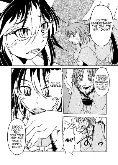 Seija x Shinmyoumaru Vore Manga hentai