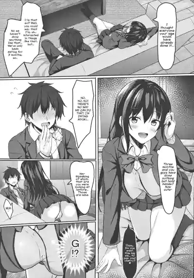 Chuugaku 1chan | First year middle schooler me and my girlfriend jk's big sister hentai