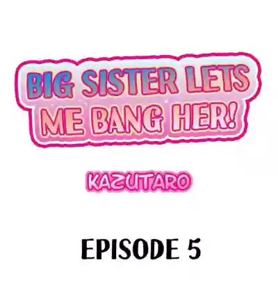 Big Sister Lets Me Bang Her! hentai