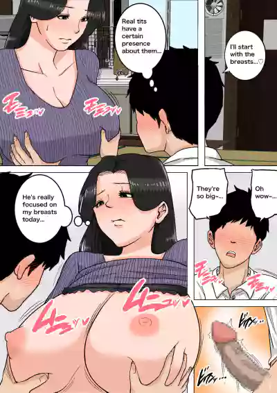 Shin Nichijousan ni Dasu Seikatsu! | The New - Cumming in Mom Daily! hentai