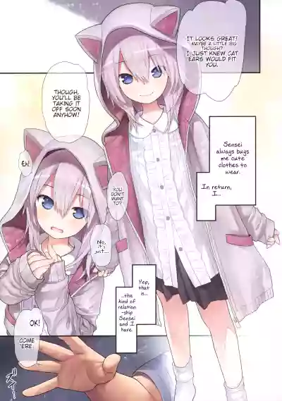 Sensei to Watashi to Nekomimi Parka | Sensei, Me, and a Cat Eared Hoodie hentai