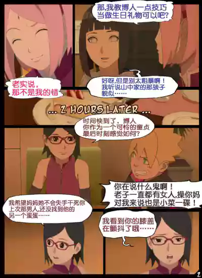 boruto‘s birthday clash（naruto）（流木个人汉化） hentai