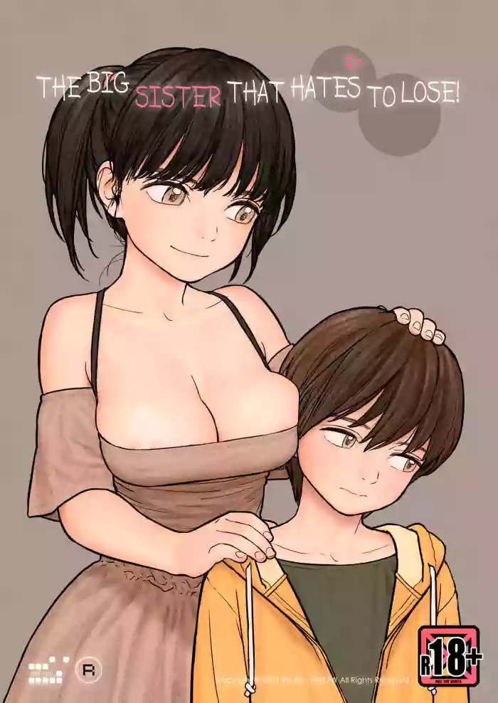Onee-chan wa Makezugirai. | The Big Sister that Hates to Lose! hentai