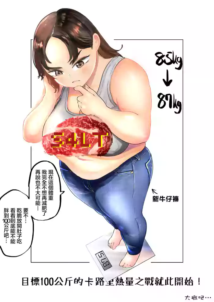 Ai aims for 100kg | 目標100公斤的小藍 hentai