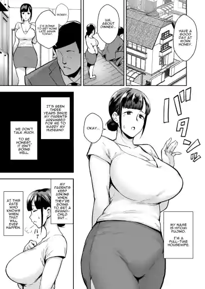Netorareta Bakunyuu Seiso Zuma Hitomi| Housewife NTR Stealing Hitomi - A Prim And Proper Housewife With Big Tits hentai
