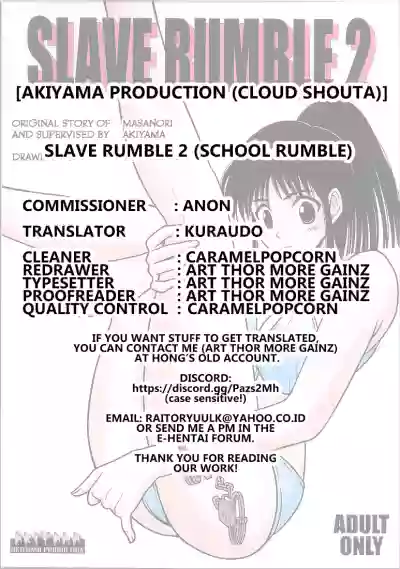 Slave Rumble 2 hentai
