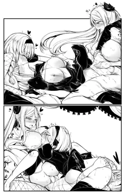 Nier : Automata Domina Commander X 2B X 6O 10 Pages Done hentai