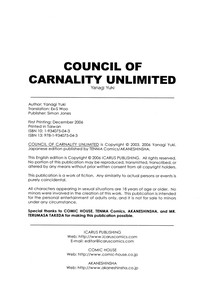 Council of Carnality Unlimited hentai