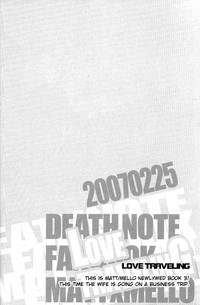 Death Note - Love Traveling hentai