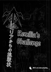 Remilia kara no Chousenjou | Remilia's Challenge hentai