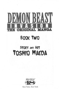 Demon Beast Invasion - Vol.002 hentai