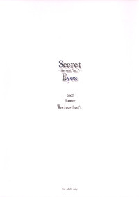 Secret Eyes - She said ''So...'' hentai