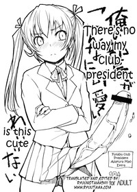 Ore no Buchou ga Konna ni Kawaii Wake ga Nai | There's no way my club president is this cute hentai