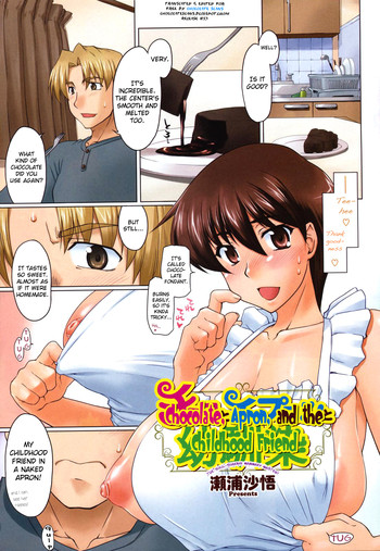 Choco to Apron to Osananajimi | Chocolate, Apron, and the Childhood Friend hentai