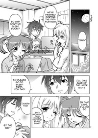 Sotto, Oyasumi Nanoha-san hentai