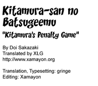 Kitamura-San no Batsu Game | Kitamura's Penalty Game hentai