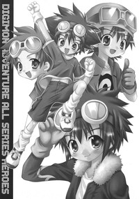 Digimon Adventure All Series Heroes hentai