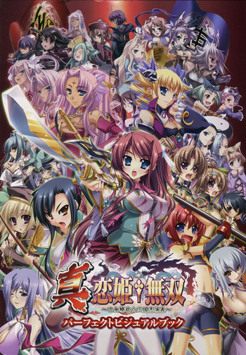 Shin-Koihime Musou Otome Ryouran Sangokushi Engi Perfect Visual Book hentai