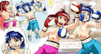 Girl vs Girl Boxing Match 4 by Taiji hentai