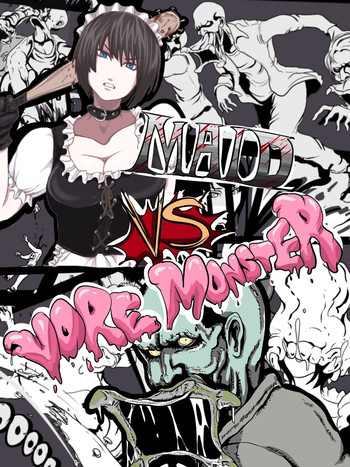 Maid vs Vore Monster hentai