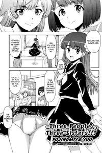 Sannin Sanshimai !!? | Three People, Three Sisters!!? hentai