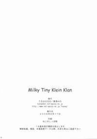 Milky Tiny KLEIN KLAN hentai