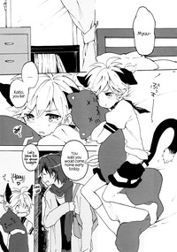 Nuko Len-kyun to Nuko Nuko suru Hon. | Kitty Kitty Bang Bang with Catboy Len hentai