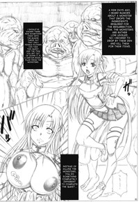 Angel's stroke 68 Asuna Inline RyoujokuAsuna Gang-Rpe Chapter hentai