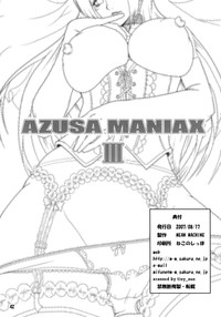 Azusa Maniax 3 hentai