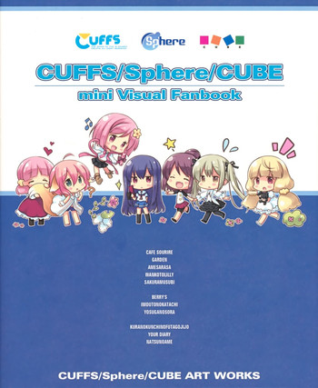 C82 CUFFS/Sphere/CUBE mini Visual Fan Book hentai