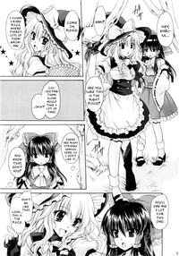 Marisa, Mushrooms, and Fiendish Miko hentai