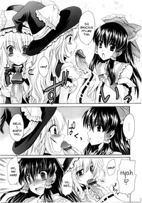 Marisa, Mushrooms, and Fiendish Miko hentai