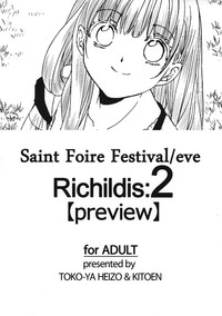 Saint Foire Festival eve Richildis：2 preview hentai