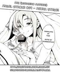 Angel's stroke 69 Asuna Strike! hentai