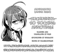 Kuchushita. | So Socking Annoying hentai