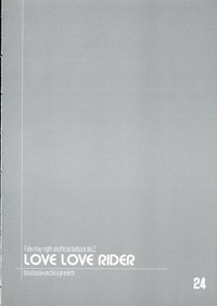 LOVE LOVE RIDER Rider-san wa Sekai Sai Moe!! no Maki hentai