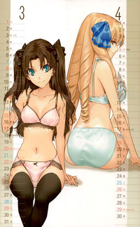 2009 Type-Moon Calendar hentai