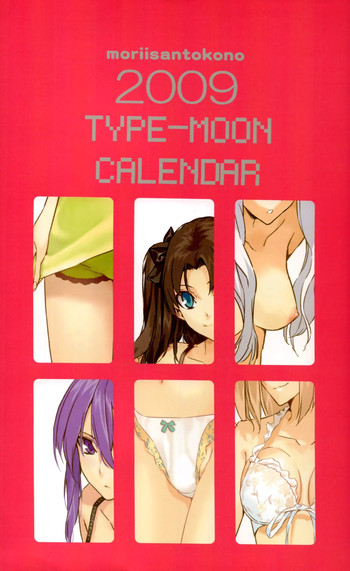 2009 Type-Moon Calendar hentai