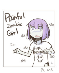 Painful Zombie Girl hentai