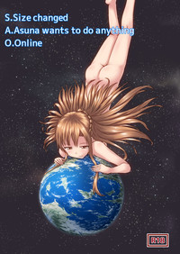 Size Henkou de Asuna ga Yaritai Houdai Online Japanese + English hentai