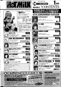 COMIC HOTMiLK 2014-01 hentai