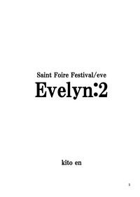 Saint Foire Festival Eve Evelyn:2 hentai