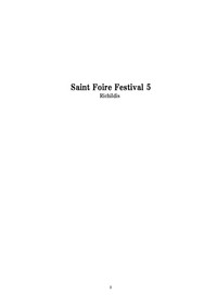 Saint Foire Festival 5V2.0 hentai